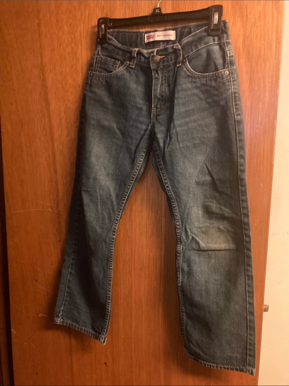 Levi's Boy’s Blue Straight-Leg Denim Jeans